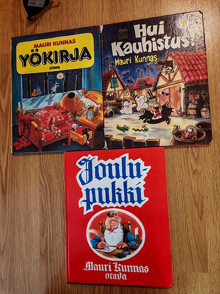 Mauri Kunnaksen kirjoja