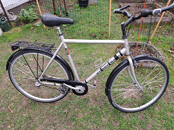 DBS kaupunkipyörä 28" harmaa