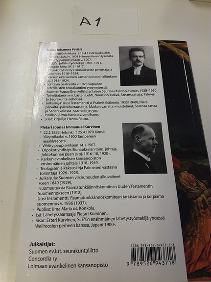 H. J. Päivänsalo & P. I. J. Kurvinen: Raamatullinen uskonoppi kirja