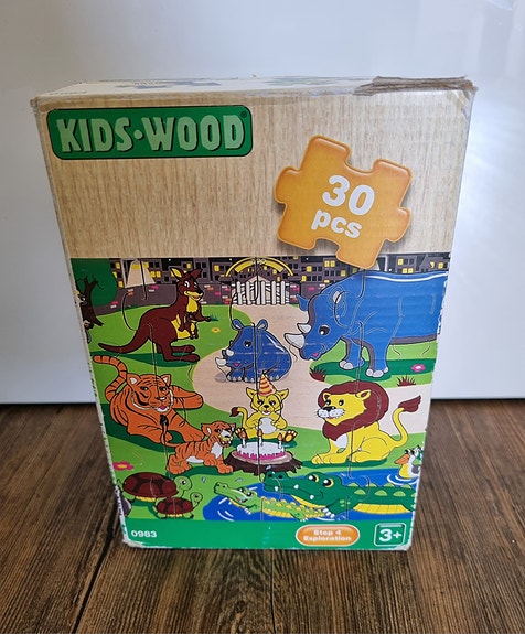 Kids Wood puinen palapeli