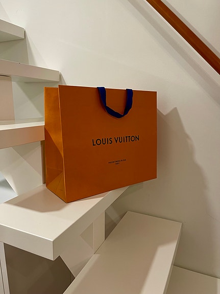 Louis Vuitton paperikassi shopping bag
