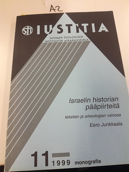 Eero Junkkaala: Israelin historian pääpiirteitä -kirja