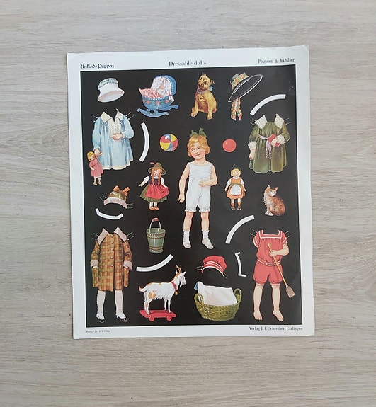 Paperinukke 80-luku