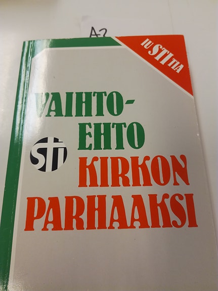 Vaihtoehto kirkon parhaaksi -kirja