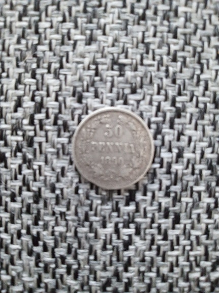 50 penniä 1890