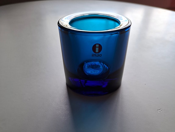 Iittala Kivi tuikku turkoosi
