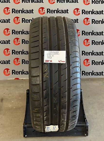 #566744 ‒ Continental Conti Sport Contact 3, 255/45/R18, 103 Y XL, DOT10 (6.5mm)