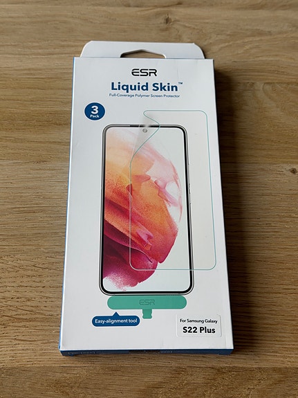 Samsung S22 Plus suojakalvot 3kpl ESR Liquid Skin