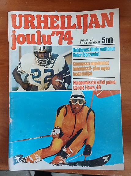 Koonnut Risto Forss URHEILIJAN JOULU '74