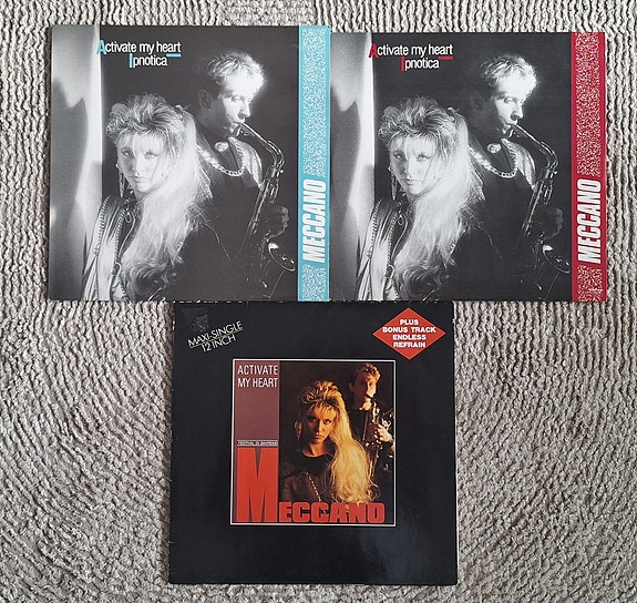 Meccano - Activate My Heart maxeja 3 kpl (Italo Disco)
