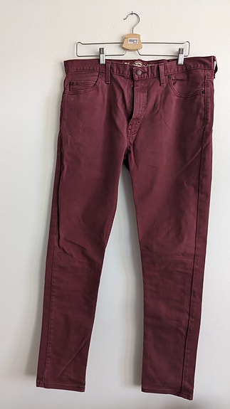 Dickies punaiset farkut skinny