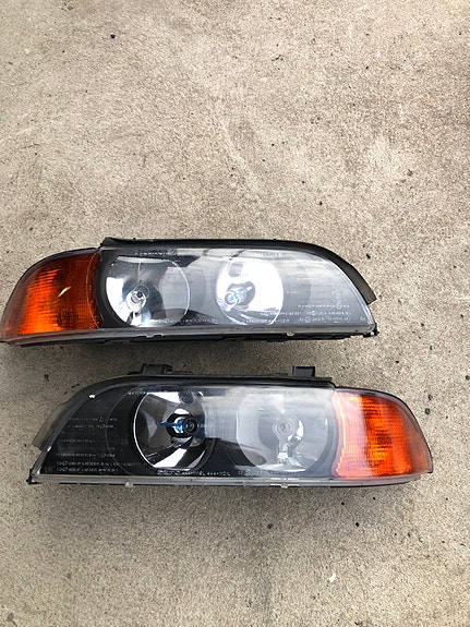 BMW e39 prefacelift ajovalot