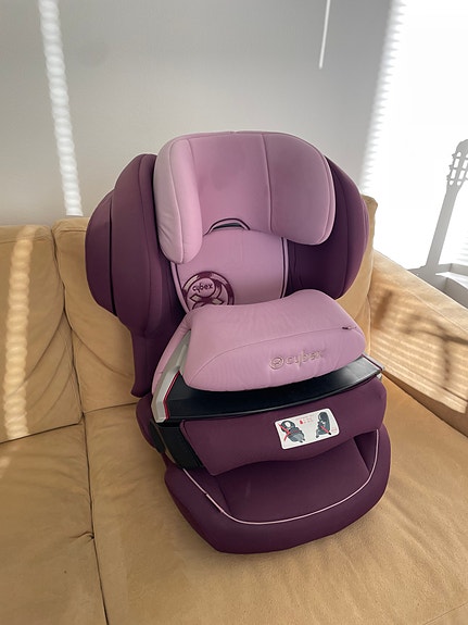 Cybex Juno 2-Fix turvaistuin violetti/vaaleanpunainen