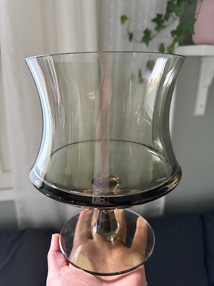 Iittala lasimalja Tapio Wirkkala signeerattu