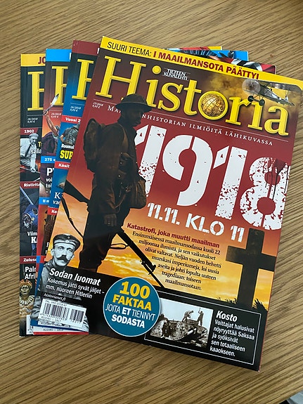 Historia-lehtiä, 4 kpl