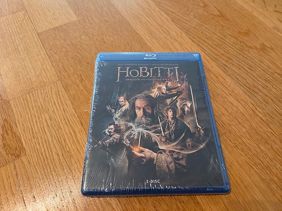 Hobitti Smaugin autioittama maa bluray elokuva