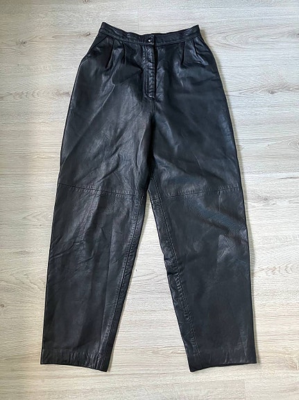 Vintage nahkahousut 100% aitoa nahkaa.
