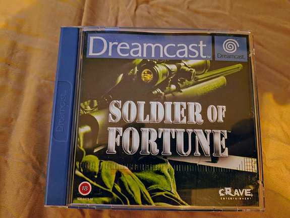 Dreamcast Soldier of Fortune CIB