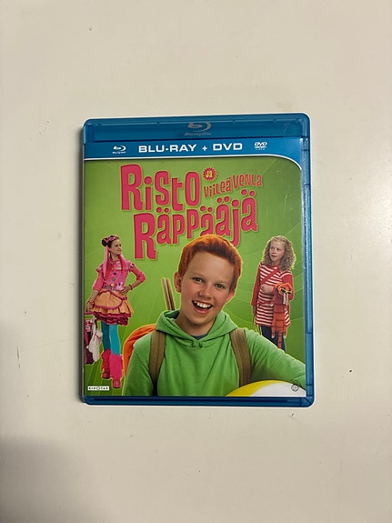 Risto Räppääjä Blu-ray + DVD