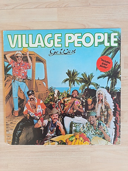 Village People Go West vinyylilevy