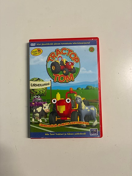Tractor Tom - Tomi Traktori,  DVD lasten animaatio