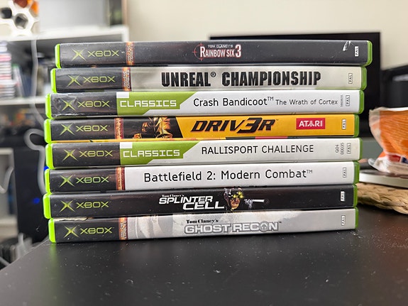 Xbox OG pelipaketti
