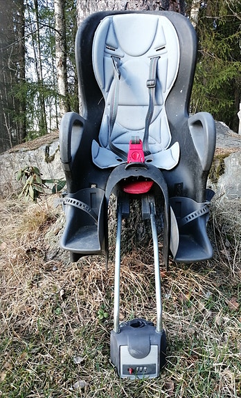 Lasten istuin polkupyörään