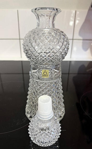 Oberglas Austria Kristalli Karahvi