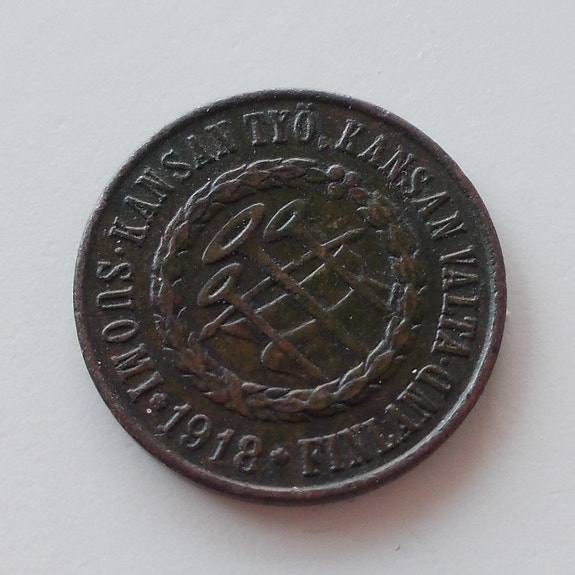 Suomi 5 penniä Kansanvaltuuskunta (1918)