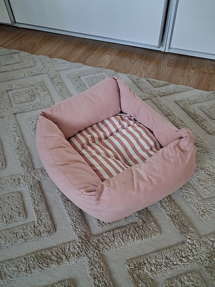 Vaaleanpunainen lemmikin peti