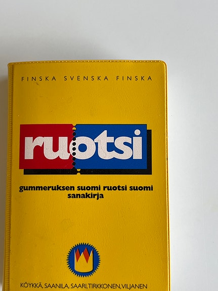 Gummerus suomi–ruotsi–suomi sanakirja