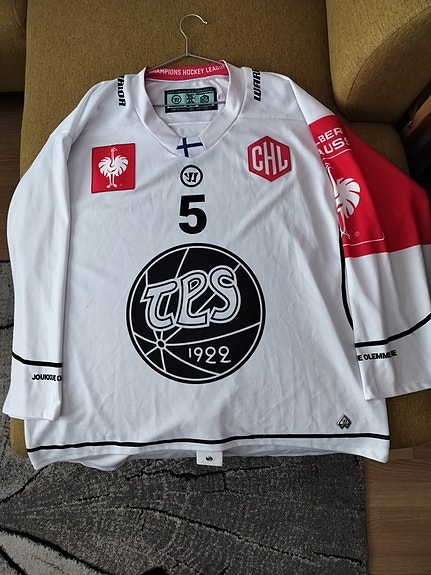 TPS #5 Lukka game worn -pelipaita