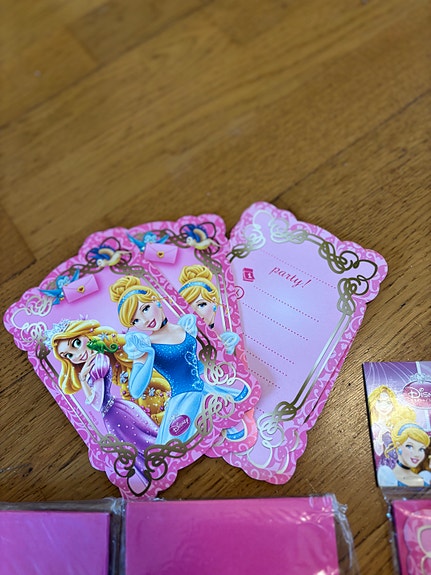 Disney Princess kutsukortit