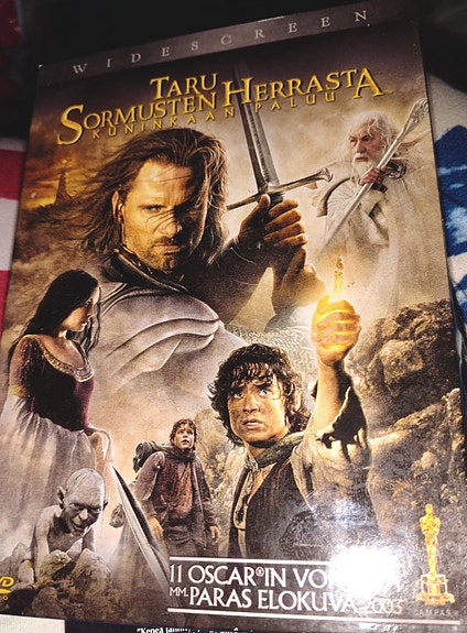 Taru sormusten herrasta DVD