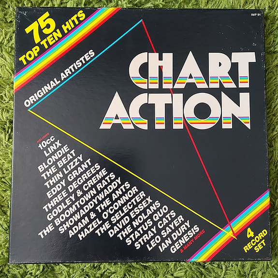 Chart Action 4LP - 75 Top Ten Hits - kokoelmalevy
