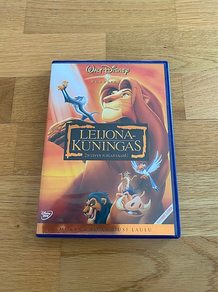 Leijonakuningas dvd