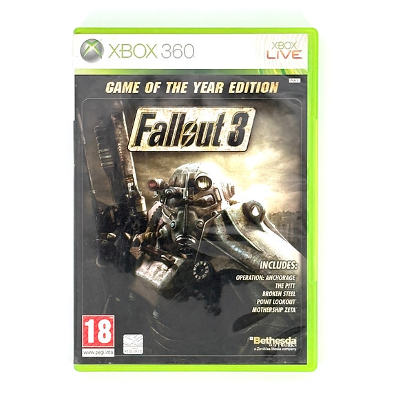 Fallout 3 Game of the Year Edition Xbox 360