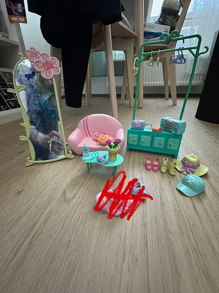 Winx club huone ja tavaraa