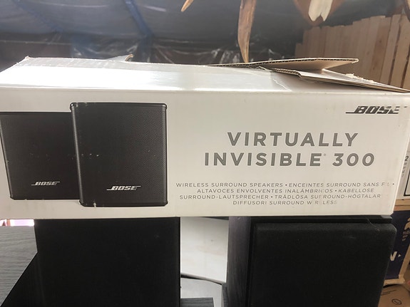 2 Bose 300 Wi-Fi satellite speakers