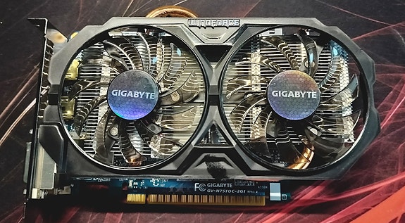 NVIDIA Geforce GTX 750 Ti 2Gb näytönohjain
