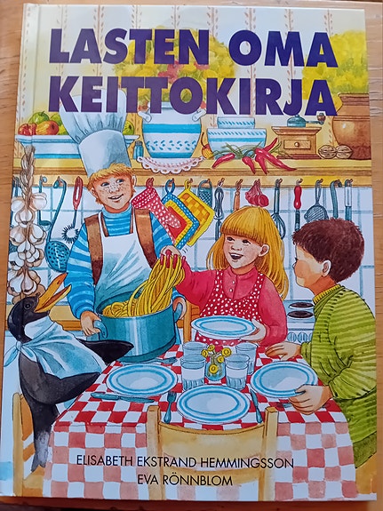 Lasten oma keittokirja – kuvallinen reseptikirja lapsille