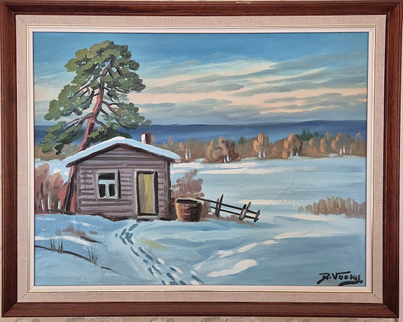 Öljyvärimaalaus - Risto Vuolas