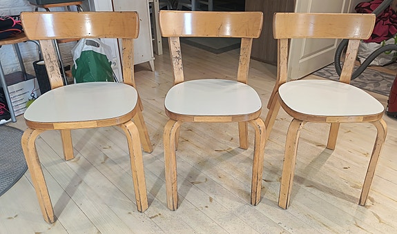 Artek 69 tuolit, 60-luvulta