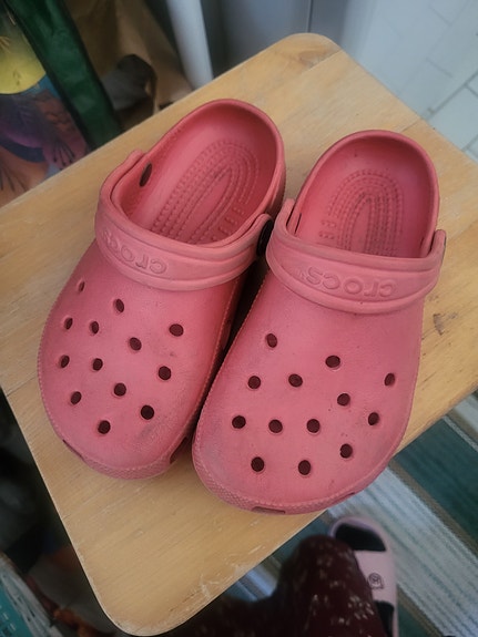 Crocs punainen koko 10/11 (27-29)