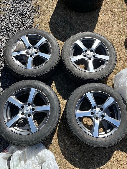 BM wheels 17 vanteet nastarenkailla