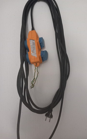 Power Block jatkojohto 10m ulkokäyttöön