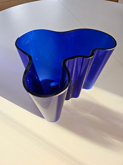 Iittala Alvar Aalto 160 mm maljakko sininen