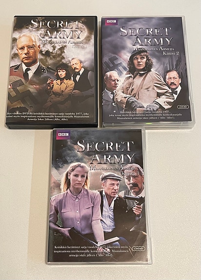 Maanalainen armeija (koko sarja) DVD