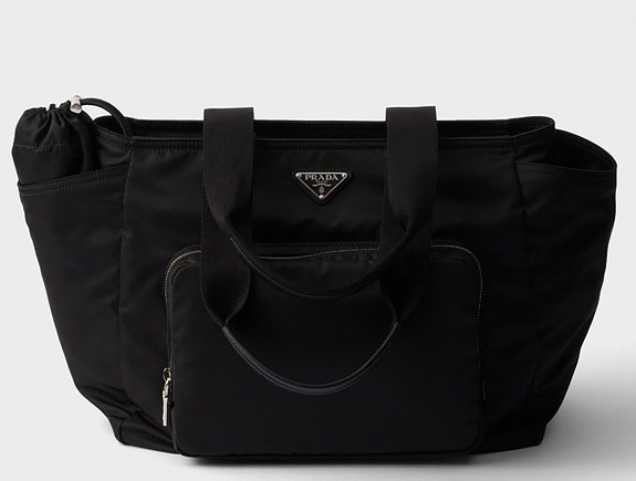 Prada Re-Nylon baby bag diaper bag Vauvan hoitolaukku