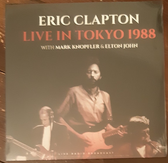 Eric Clapton With Mark Knopfler & Elton John – Live In Tokyo 1988 UUSI LP